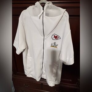 Chiefs Super Bowl media night Hoodie with Logo-Nike